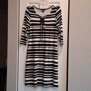 Tommy Bahama Brushed Breaker Striped Dress Women's Size S